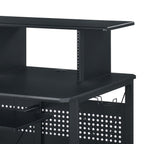 Megara Black Finish Music Desk - Grand Goldman