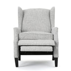 Westeros Wing Back Fabric Upholstered Recliner - Grand Goldman Shop