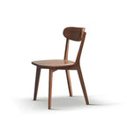 Dining chair wooden FAS grade oak natural wood made in North America 100% dirt-free wood chair solid chair table chair wooden living room chair simple and natural 46.5 * 54 * 80cm - Grand Goldman Shop