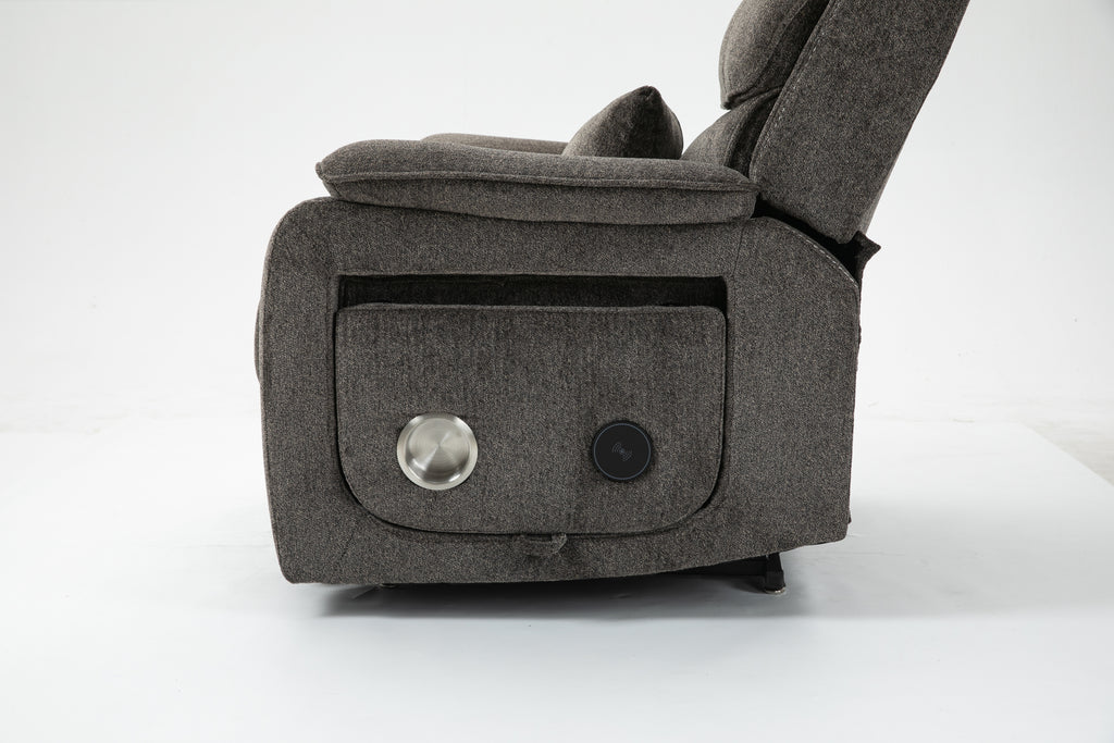 Lounge chair lift chair relax sofa chair sitting room furniture sitting room power supply elderly electric lounge chair (180 degree lying flat) - Grand Goldman Shop