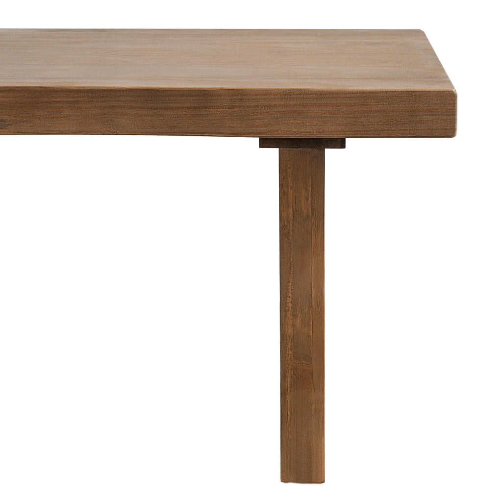 Indoor Pine Dining Bench, 62.9''L Solid Wood Seating, 350lbs Weight Capacity, Fits 3 People for Kitchen, Dining Room & Living Space - Grand Goldman Shop