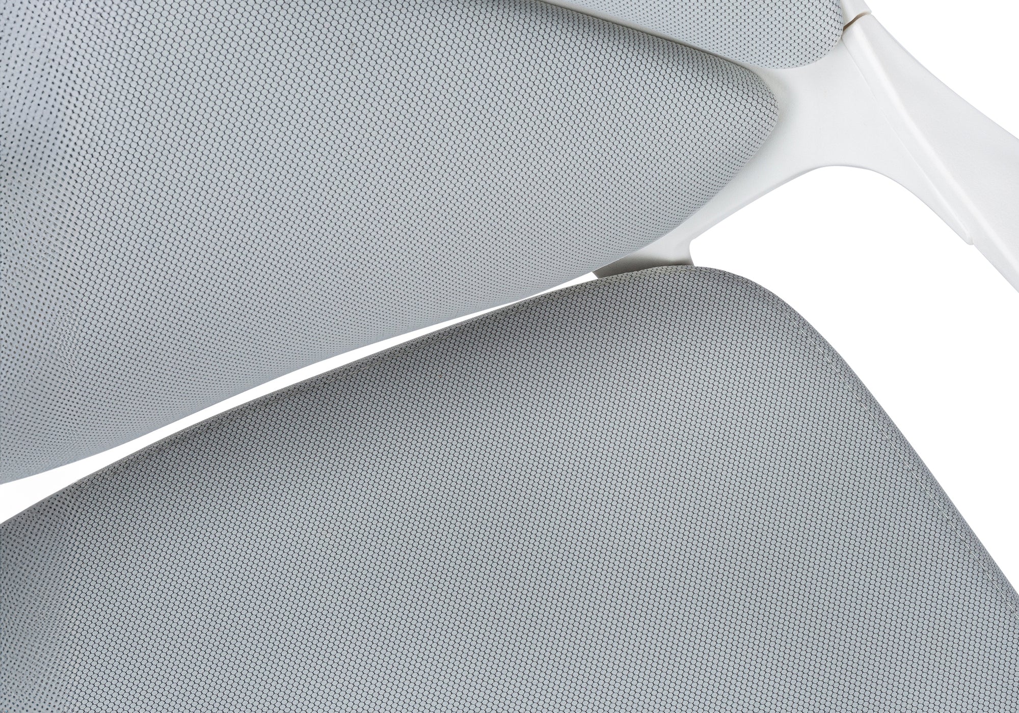 Office Chair, Adjustable Height, Swivel, Ergonomic, Armrests, Computer Desk, Work, Grey Mesh, White Metal, Contemporary, Mode