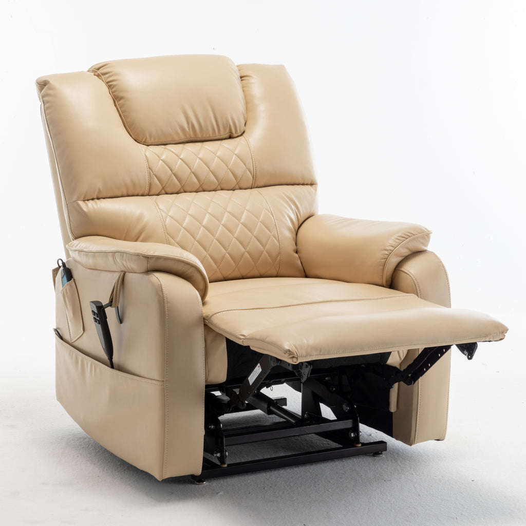 Lounge chair lift chair relax sofa chair sitting room furniture sitting room power supply elderly electric lounge chair (180 degree lying flat) - Grand Goldman Shop