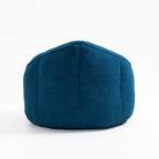 Bedding Bean Bag Sofa Chair with High-Pressure Foam and Footrest, Blue Microfiber - Grand Goldman Shop