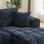 Chenille L-Shape Luxury Sectional Oversized Sofa,Mnimalist Design,Comfy Sleeper Couch for Living Room,Apartment&Reception Spaces,No Assembly Required - Grand Goldman Shop