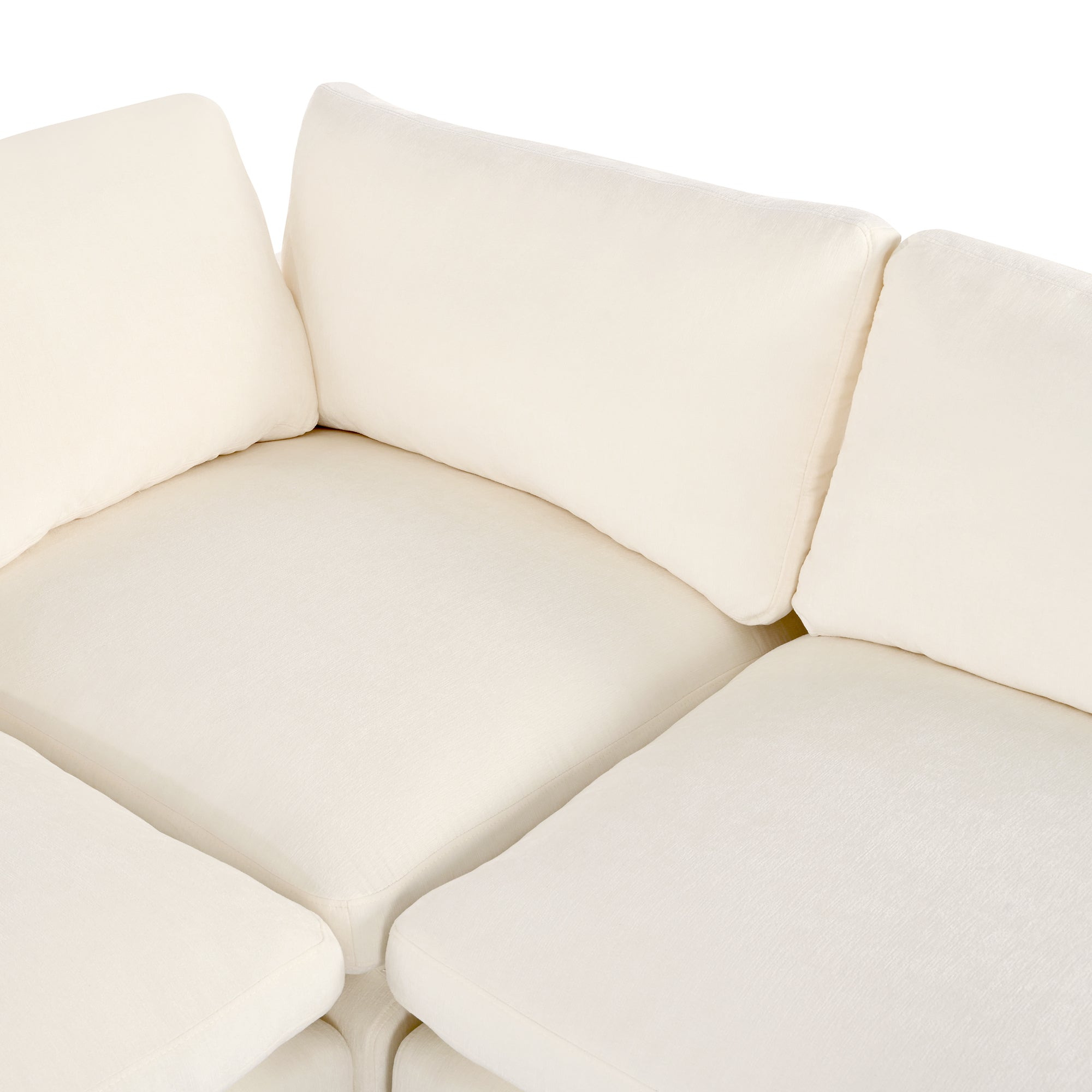U-style Upholstered Modular Sofa with  with Storage Space, USB Charge Ports,Wireless Charging and Built-in Bluetooth Speaker in Arm,Sectional sofa for Living Room Apartment.[old sku:WY000317AAA] - Grand Goldman Shop