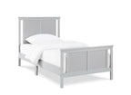 Connelly Reversible Panel Twin Bed Gray/Rockport Gray - Grand Goldman