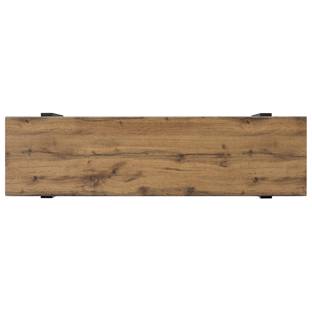 59' Wood Bench for Bedroom End of Bed, Farmhouse Indoor Kitchen Table Benches,Versatile Modern Shoe Bench for Entryway, Natural - Grand Goldman Shop