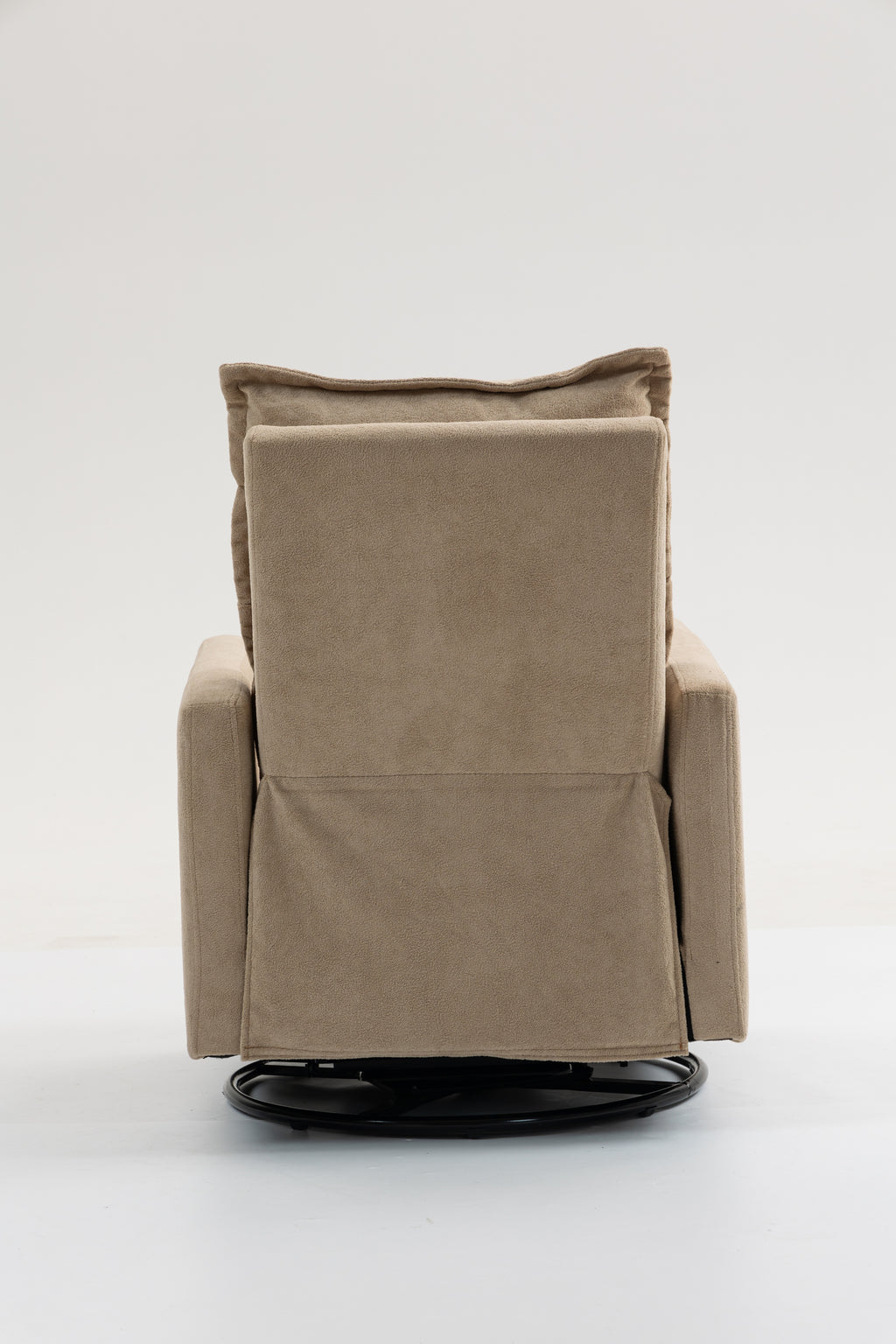 Short plush manual button armchair sofa - Grand Goldman Shop