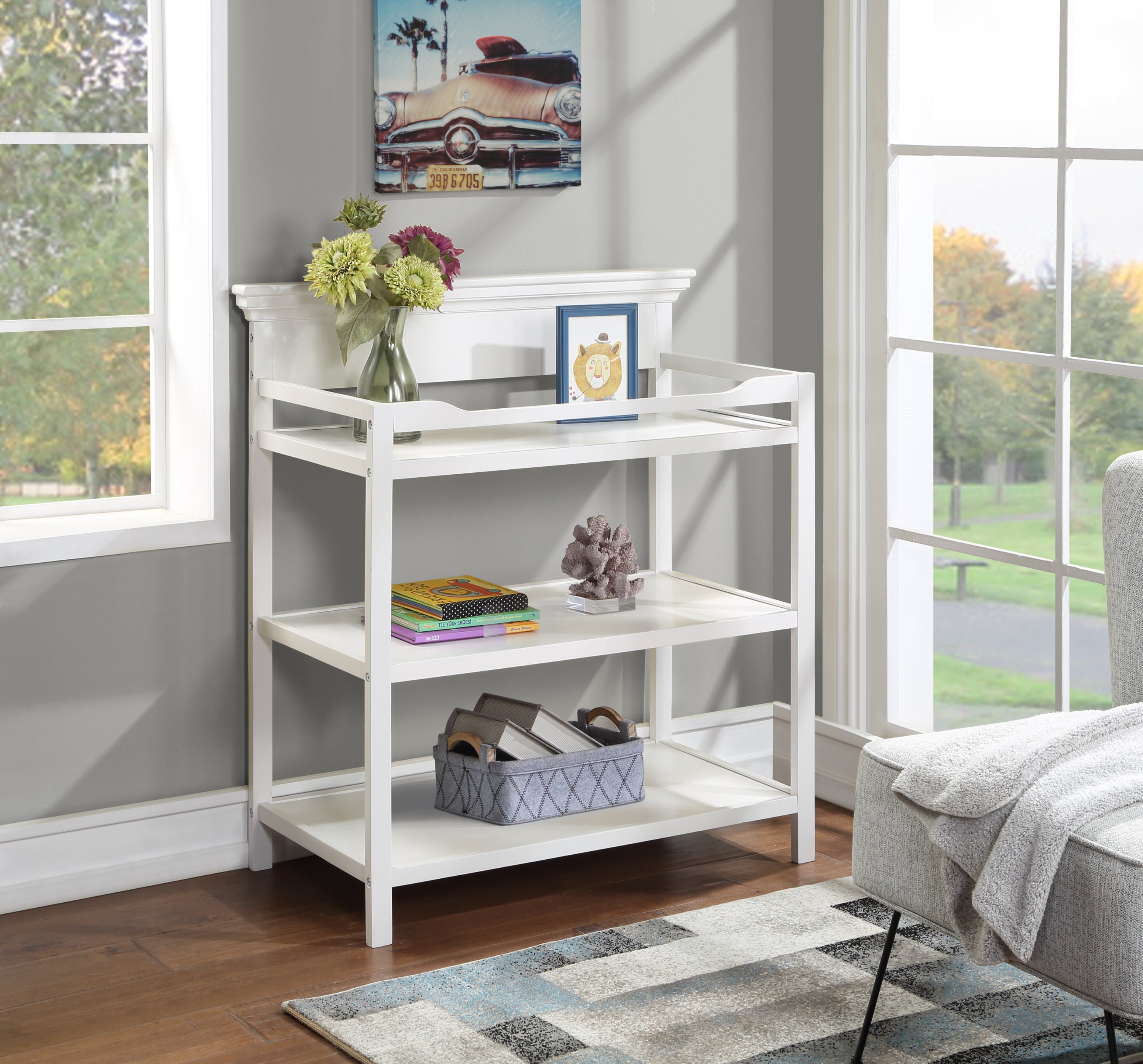 Universal Changing Table White | Premium Home Decor - Grand Goldman
