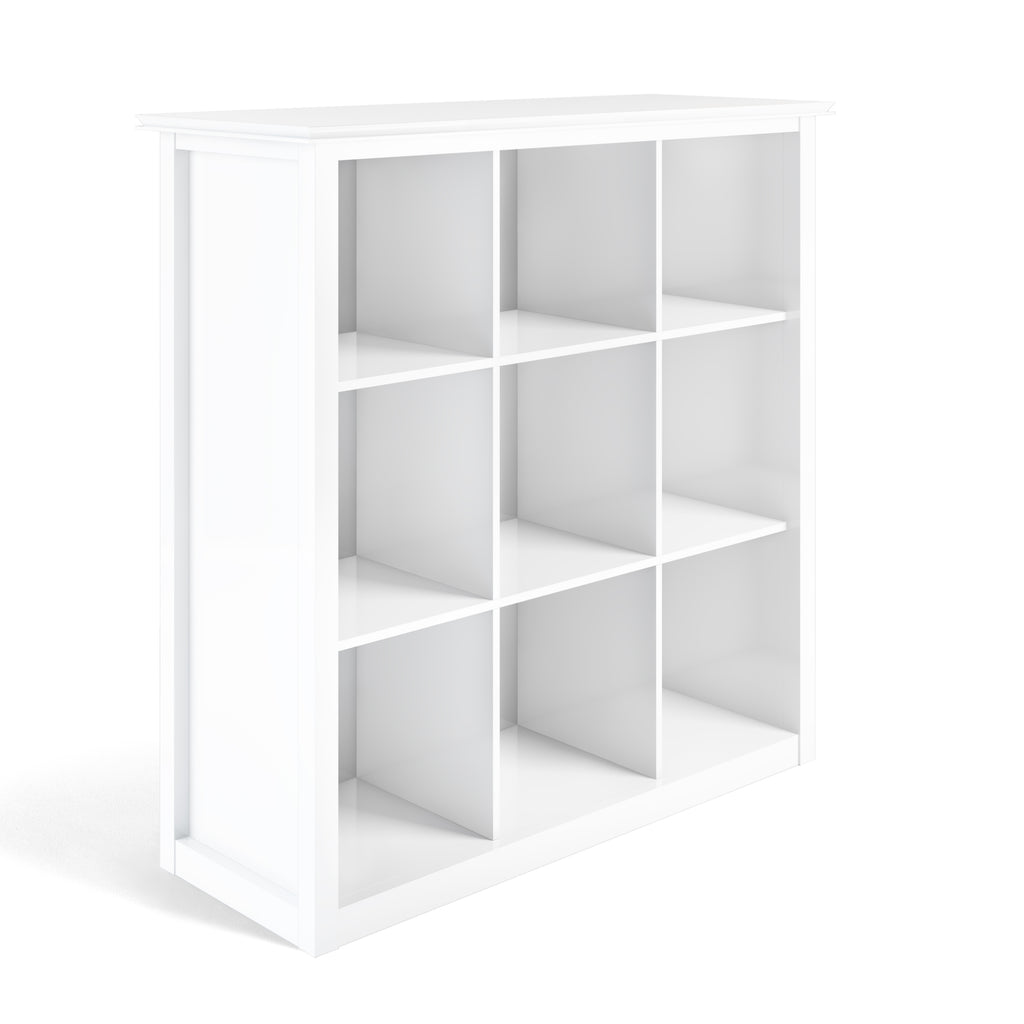 Artisan - 9 Cube Bookcase and Storage Unit - White - Grand Goldman