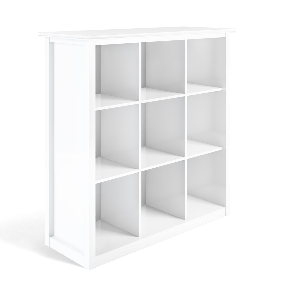 Artisan - 9 Cube Bookcase and Storage Unit - White - Grand Goldman