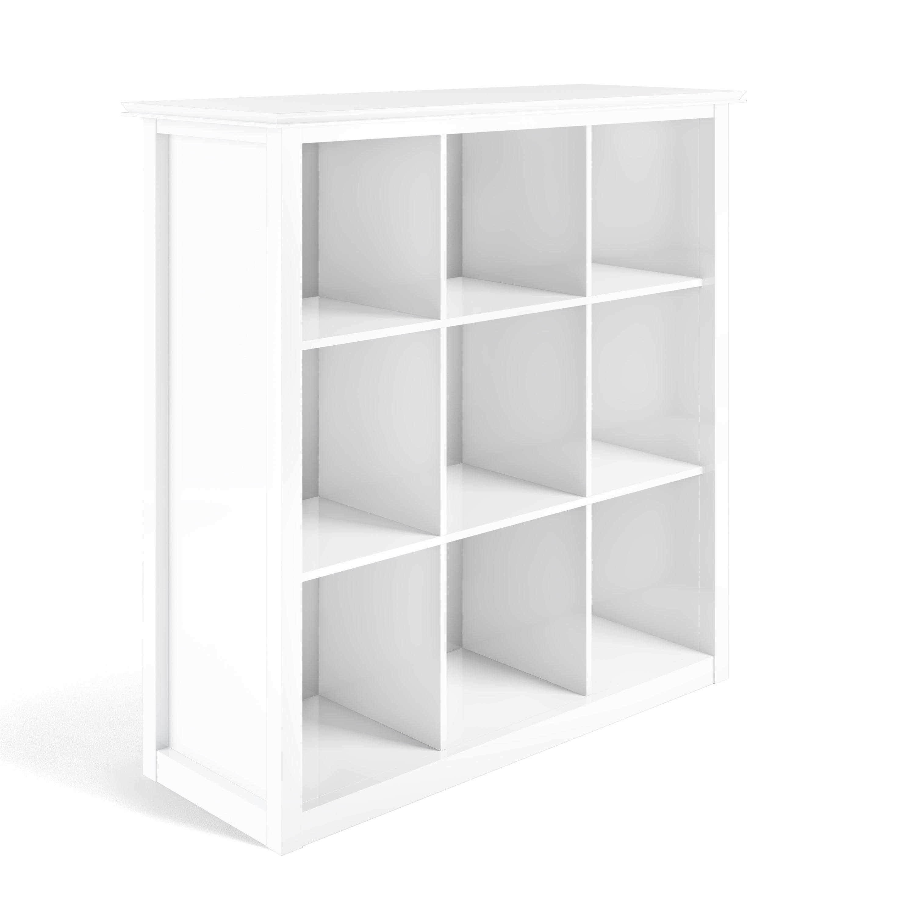 Artisan - 9 Cube Bookcase and Storage Unit - White - Grand Goldman
