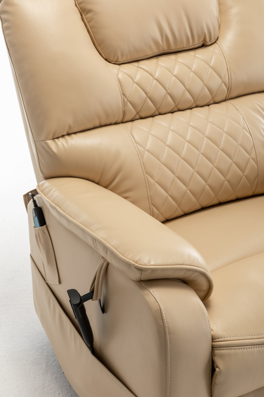 Lounge chair lift chair relax sofa chair sitting room furniture sitting room power supply elderly electric lounge chair (180 degree lying flat) - Grand Goldman Shop