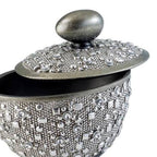 8' Tall Polyresin Decorative Jewelry Box' Twilight' with Silver finish - Grand Goldman Shop