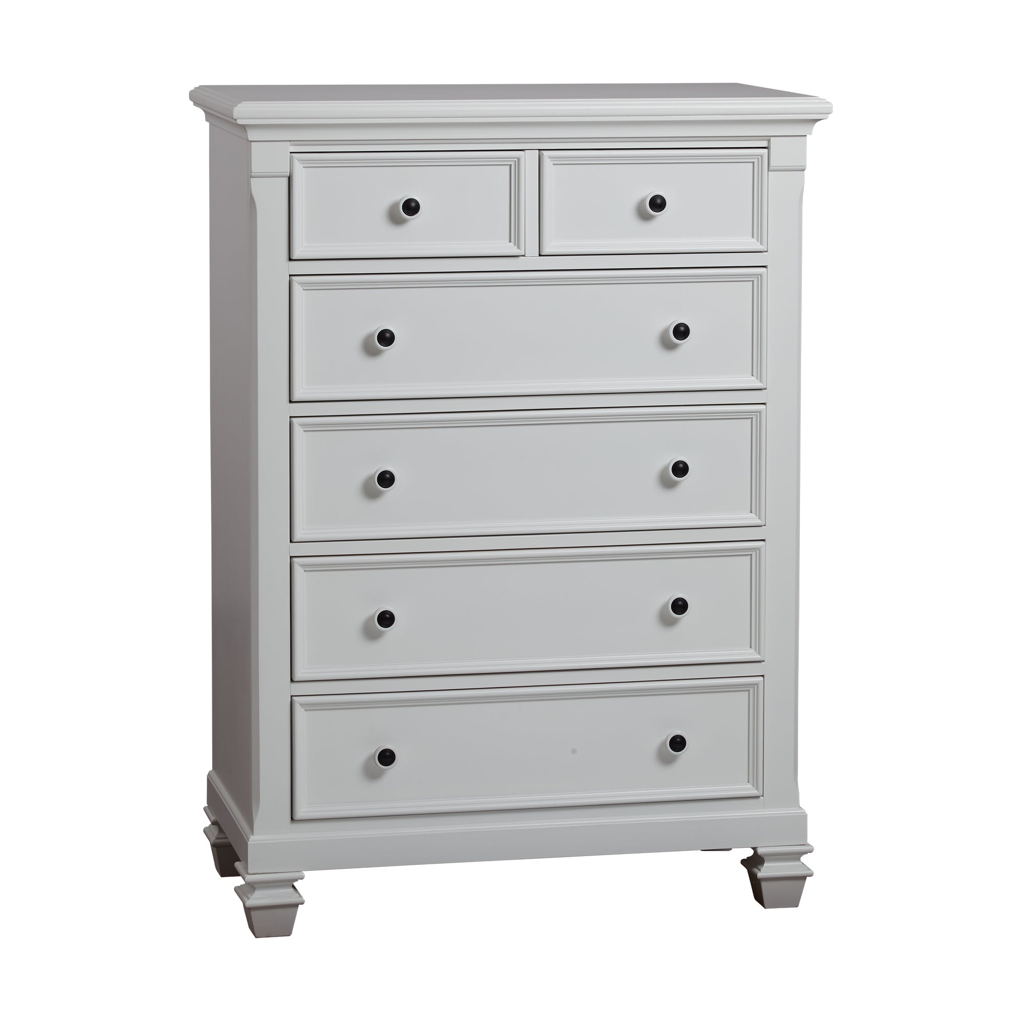 Glendale 6 Drawer Chest Pure White | Premium Home Decor - Grand Goldman