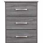 Chic Gray Contemporary Nightstand with Storage and Modern Design - Grand Goldman Shop