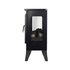 21 inchThree-sided Freestanding Electric Fireplace Stove heater with 3D Flame effect with remote control - Grand Goldman Shop