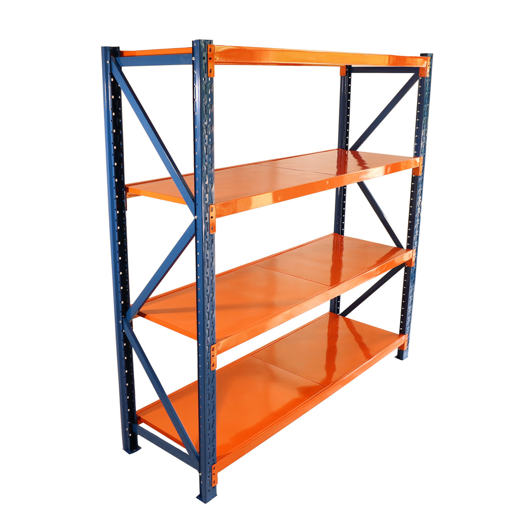 Garage shelves Heavy Duty - 4400 lbs garage storage 4 levels, adjustable metal shelving units and storage, industrial shelves utility shelves for commercial store tools gym - Grand Goldman Shop