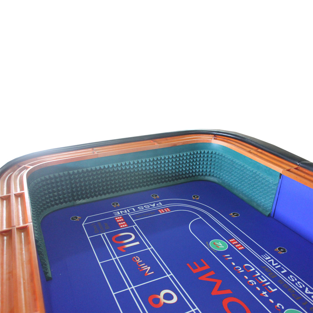 12 Feet Craps Table Model 13829 Blue - Shop Quality Furniture at Grand Goldman