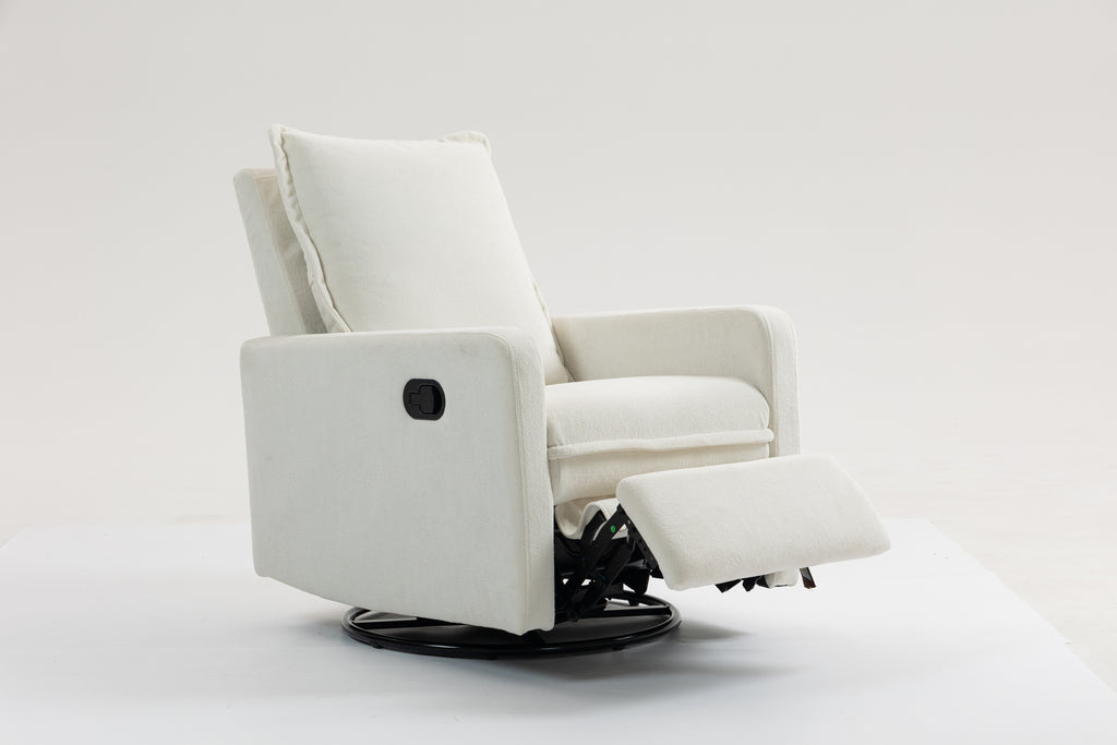 Short plush manual button armchair sofa - Grand Goldman Shop