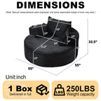 55'L Corduroy Sponge single sofa,No Assembly Required,Fluffy Modern Sleeper Chair for Living room, Bedroom, Lounge and Projection Room(Not a swivel chair.) - Grand Goldman Shop