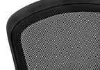 Office Chair, Adjustable Height, Swivel, Ergonomic, Armrests, Computer Desk, Work, Black Mesh, Black Metal, Contemporary, Mod