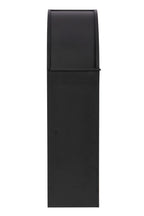 Bookcase, 4-Shelf Tall Bookshelf, 45.66' Wood Open Display Floor Arched Bookcase, Large Storage Organizer for Library, Bedroom, and Living Room (Black) - Grand Goldman Shop