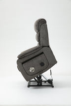 Lounge chair lift chair relax sofa chair sitting room furniture sitting room power supply elderly electric lounge chair (180 degree lying flat) - Grand Goldman Shop