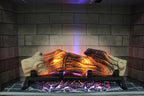 28 inch  Electric Fireplace Insert, multicolored flames - Grand Goldman Shop