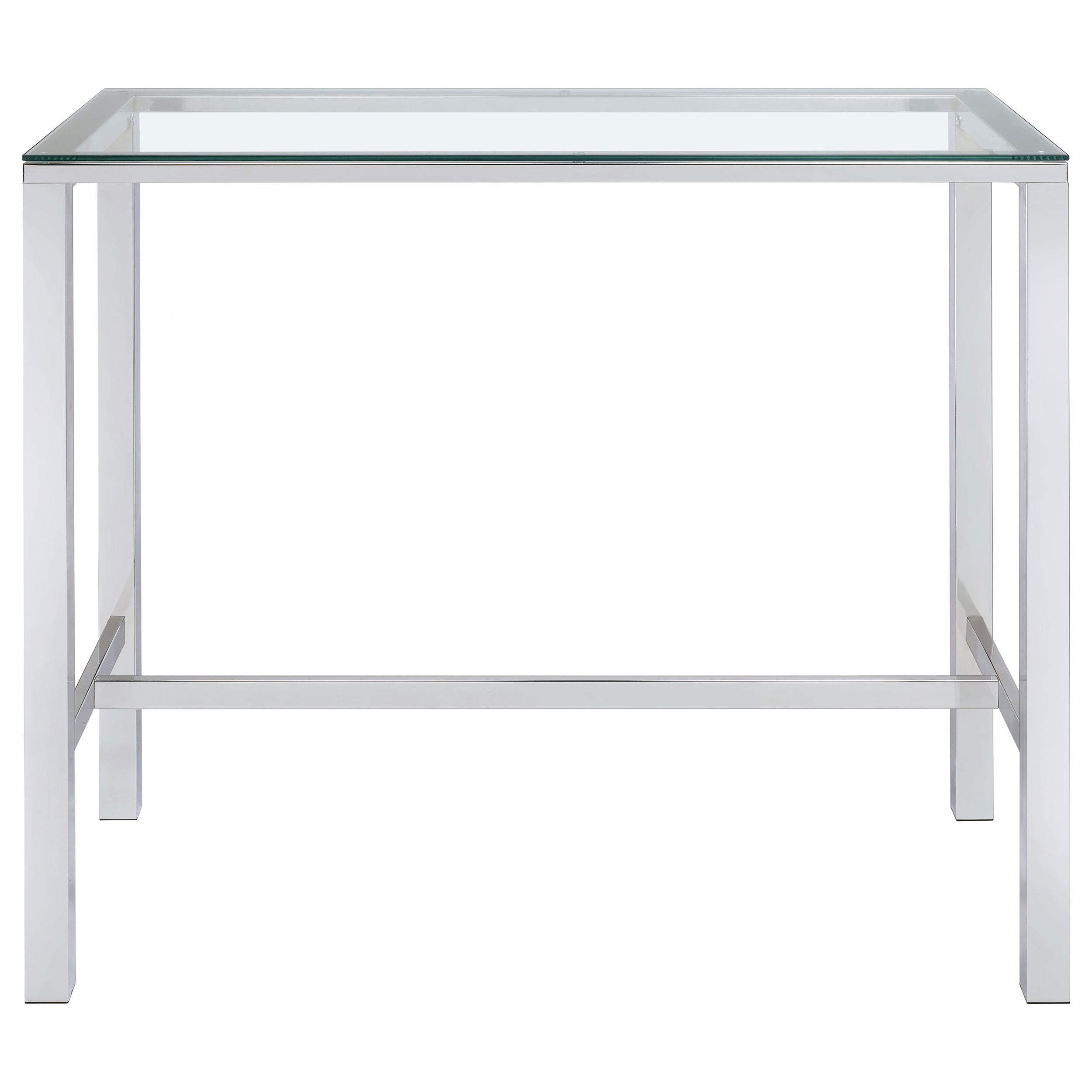 Tommy Chrome 47-inch Bar Table - Grand Goldman Shop