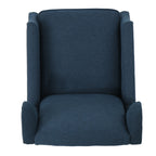 Westeros Wing Back Fabric Upholstered Recliner - Grand Goldman Shop
