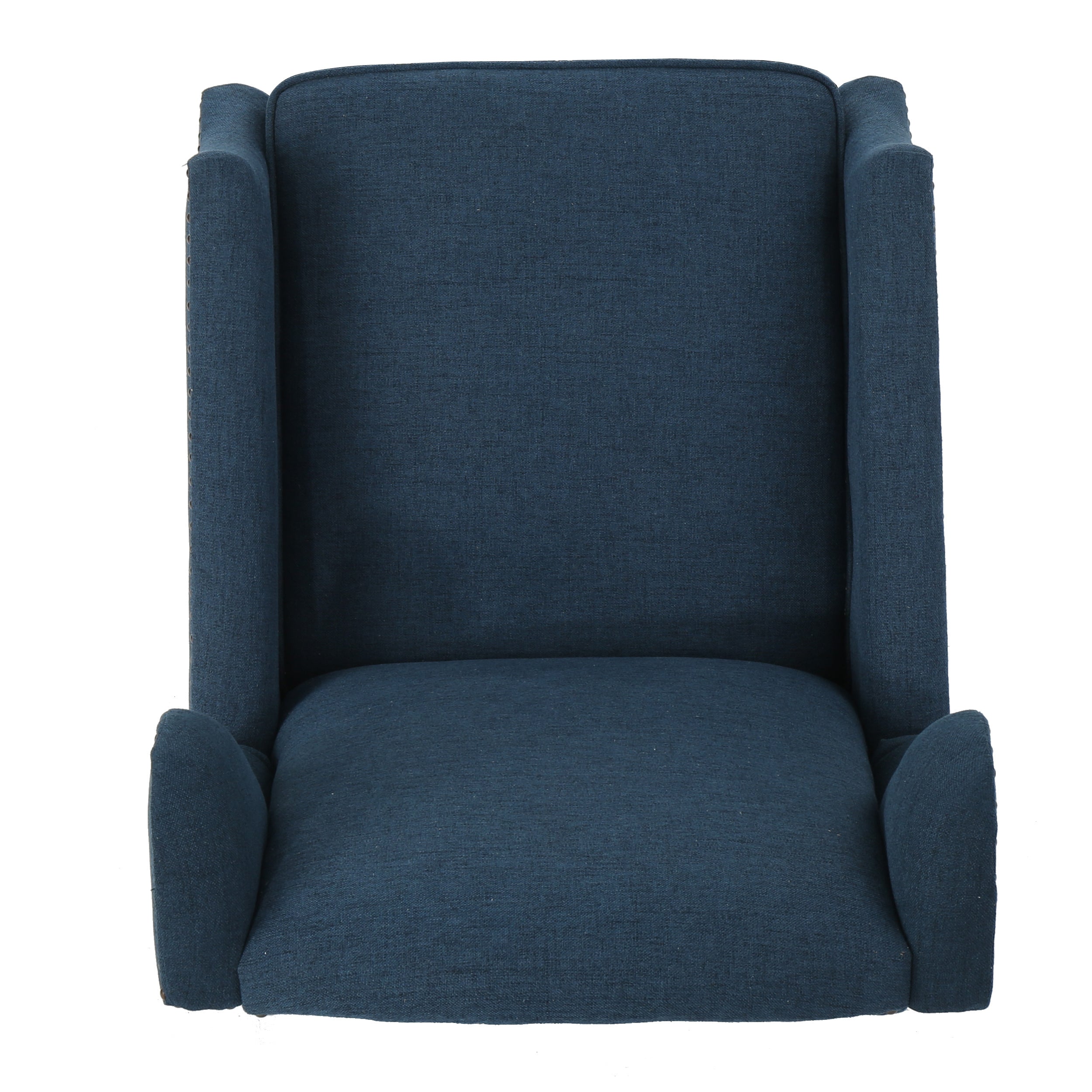 Westeros Wing Back Fabric Upholstered Recliner - Grand Goldman Shop
