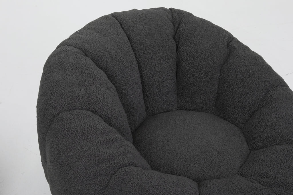 Bean Bag Chair, Bean Bag Sofa Chair with Armrests Stuffed High-Density Foam, Lazy Sofa Comfy Chairs BeanBag Chair for Adults in Living Room,Bedroom Reading - Grand Goldman Shop