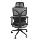 Zero Gravity Ergonomic Office Chair, 145° Recline with 3D Headrest & 4-Way Lumbar Support, Breathable Mesh Seat for Home/Work