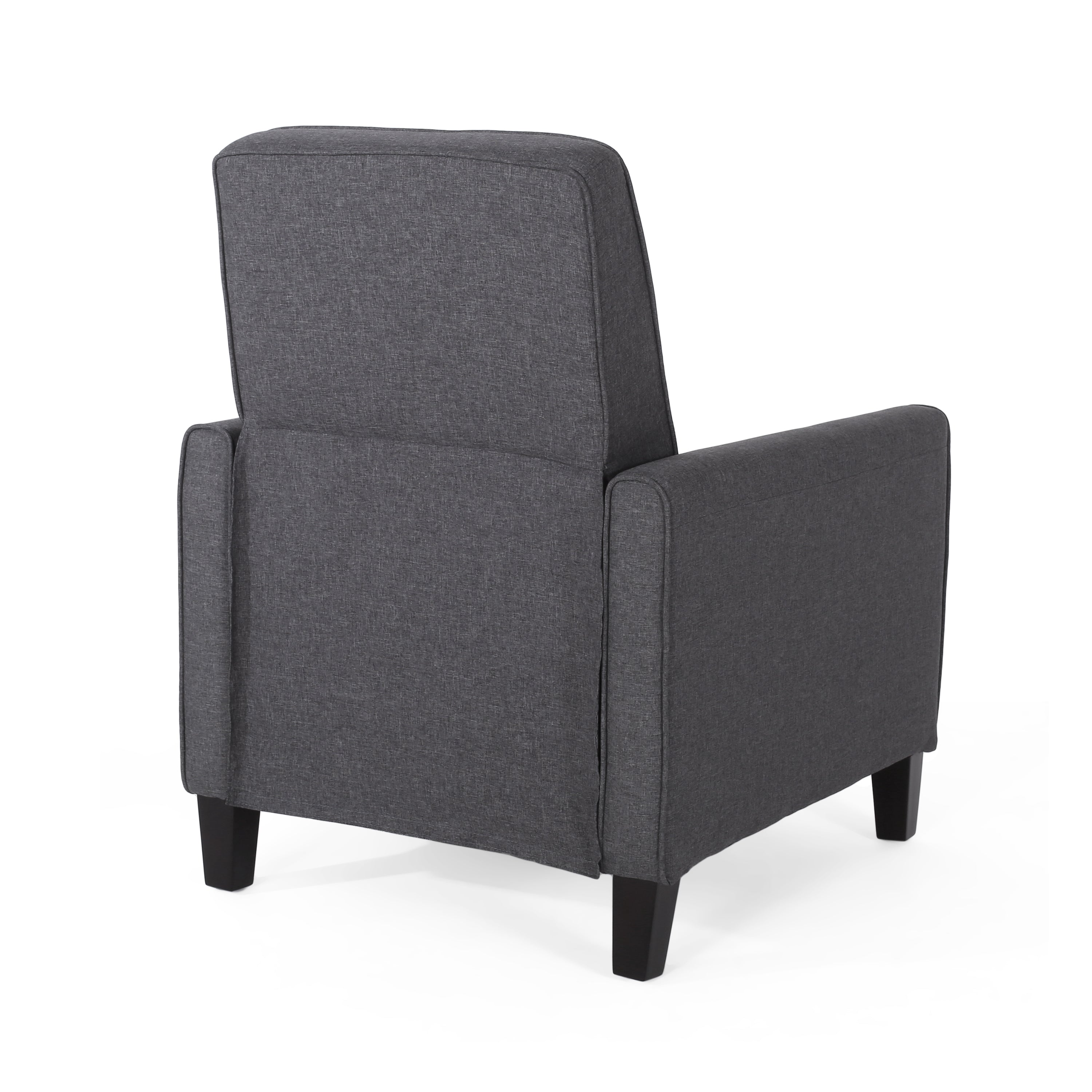 Smoke Fabric Push Back Chair for Elegant Home Décor - Grand Goldman Shop