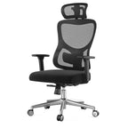 Ergonomic Office Chair,Mesh Desk Chair with Adjustable Lumbar Support and Headrest,Comfy Computer Chair with 3D Armrest Recli