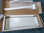 4-Tier Kids Bookshelf, Toddler Book Display Shelves in White, Made of MDF with Rounded Edges, 31.5 x 11.8 x 34.65 inches | Pr