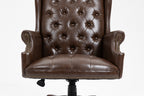 Executive Office Chair - High Back Reclining Comfortable Desk Chair - Ergonomic Design - Thick Padded Seat and Backrest - PU 