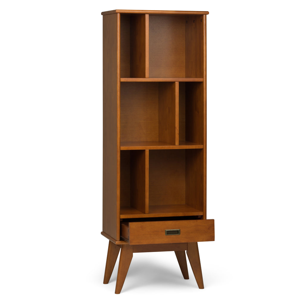 Draper Mid Century Bookcase and Storage Unit | Premium Home Decor - Grand Goldman
