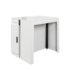 Modern Multifunctional Extendable Dining Table with Outlet, Space Saving Expanding Table with Storage for Party, Weddings, Meetings, Celebrations - Grand Goldman Shop