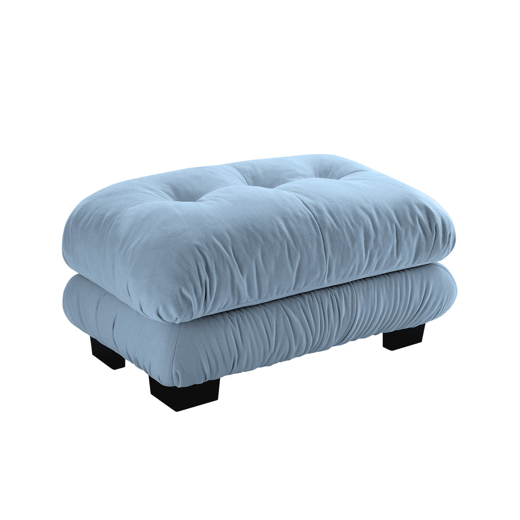 27 Ottoman - Blue - Grand Goldman Shop