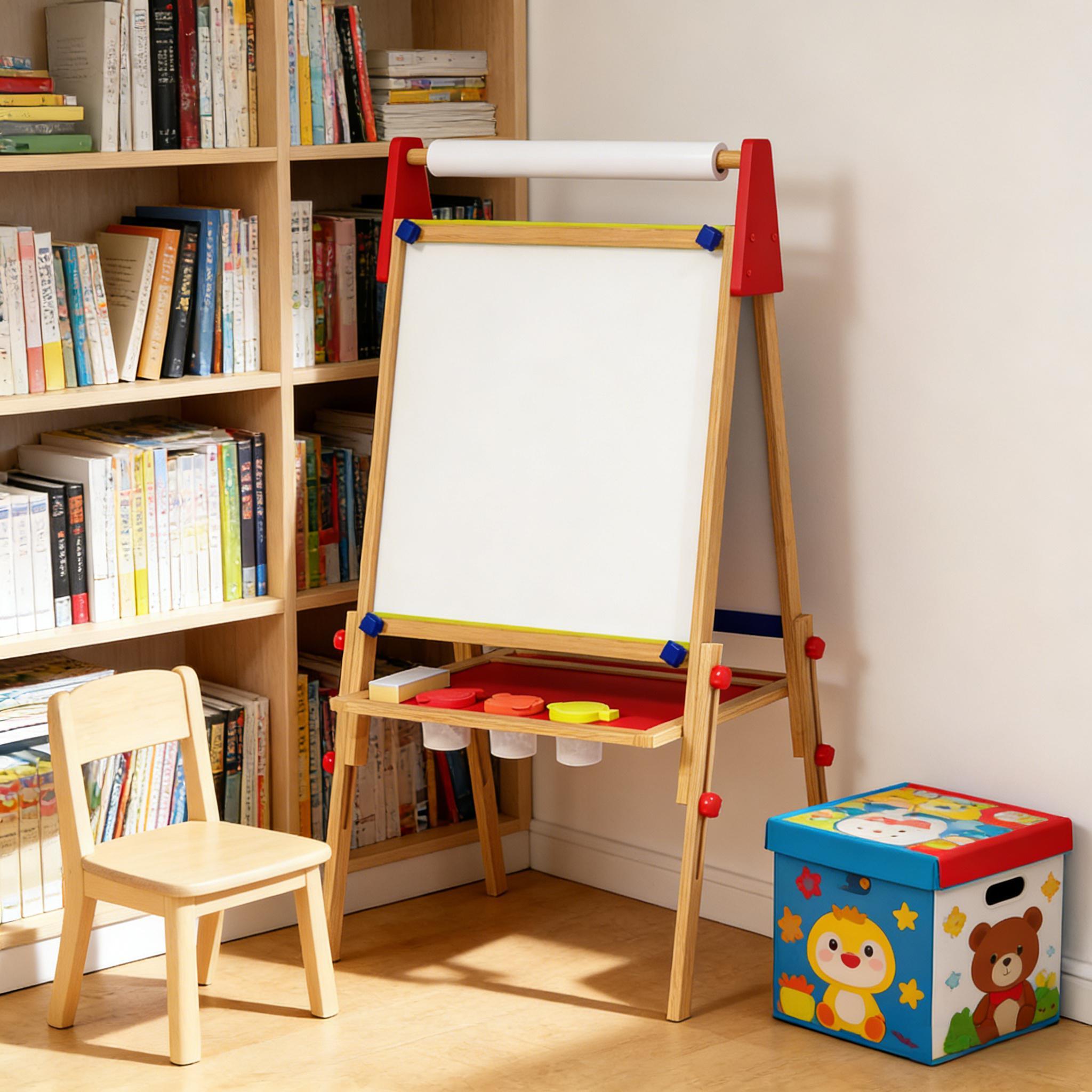 Kids Easel,3 in 1 Easel for Kids | Premium Home Decor - Grand Goldman