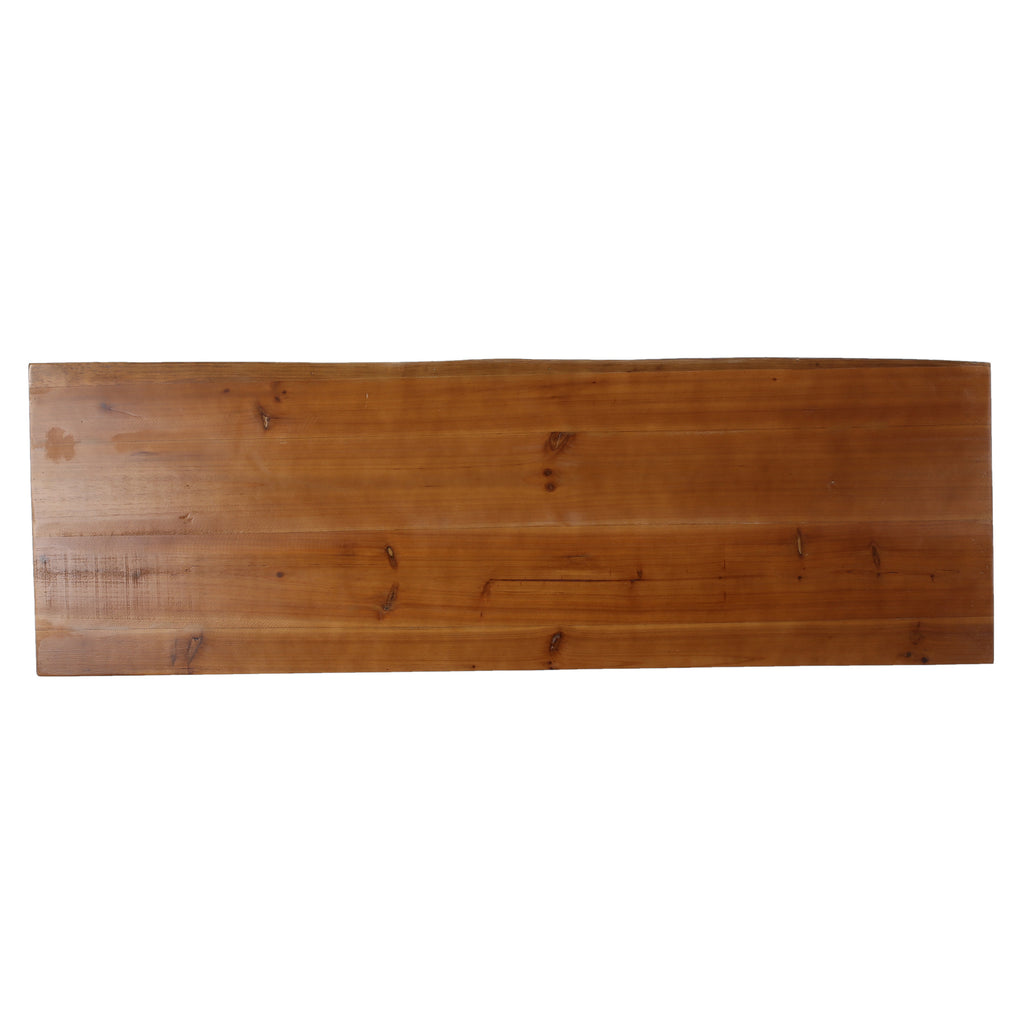 Modern Industrial Breakfast Bar Table, Metal Hairpin Legs & Wood Veneer Top, Compact 58.00 inches(Length)×18.25 inchesWidth×42.00Height - Grand Goldman Shop