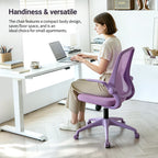 Ergonomic Color Office Chair 350LBS, Home Office, Mesh Back, Integrated Molded Foam, Comfortable Sitting, Flipping Armrest, F