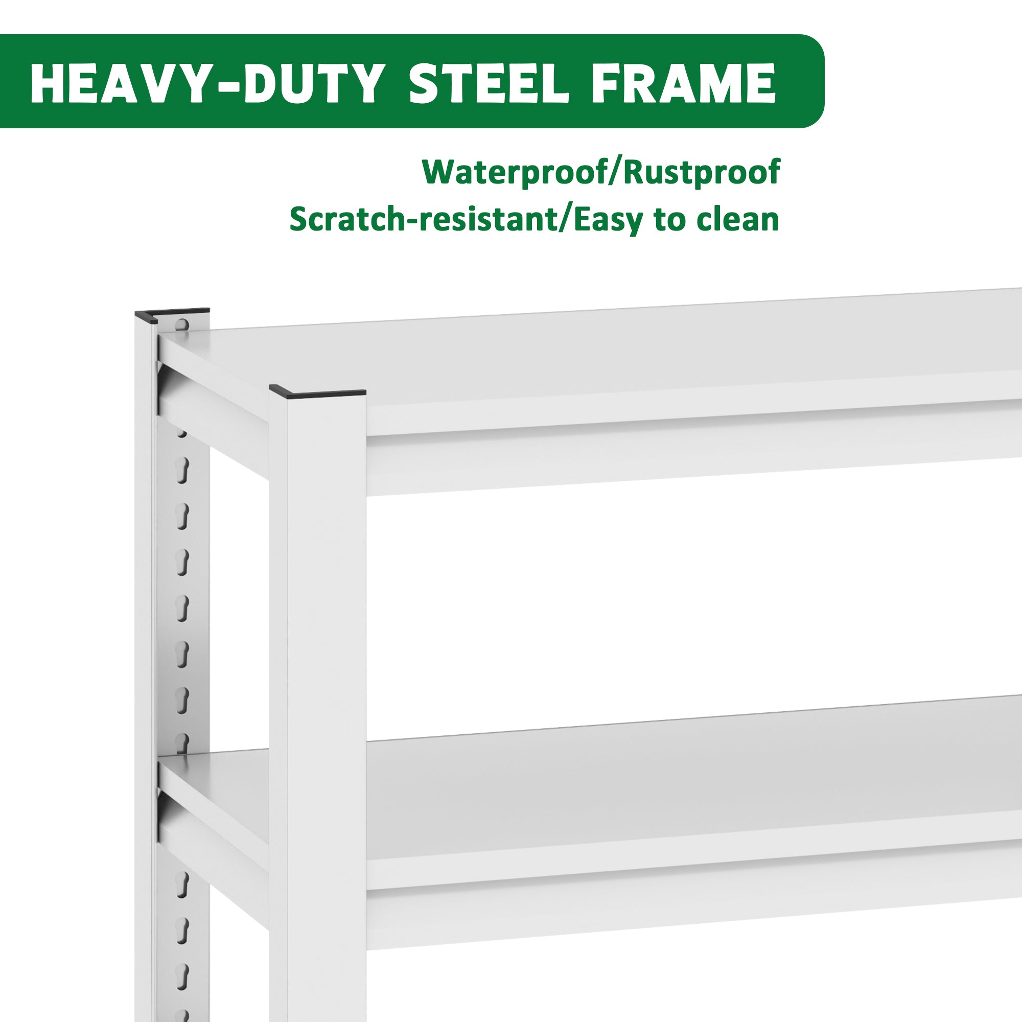 Stylish Metal Aquarium Stand for 20-30 Gallon Tanks, Antique White, 3-Tier Adjustable Shelf - Grand Goldman Shop