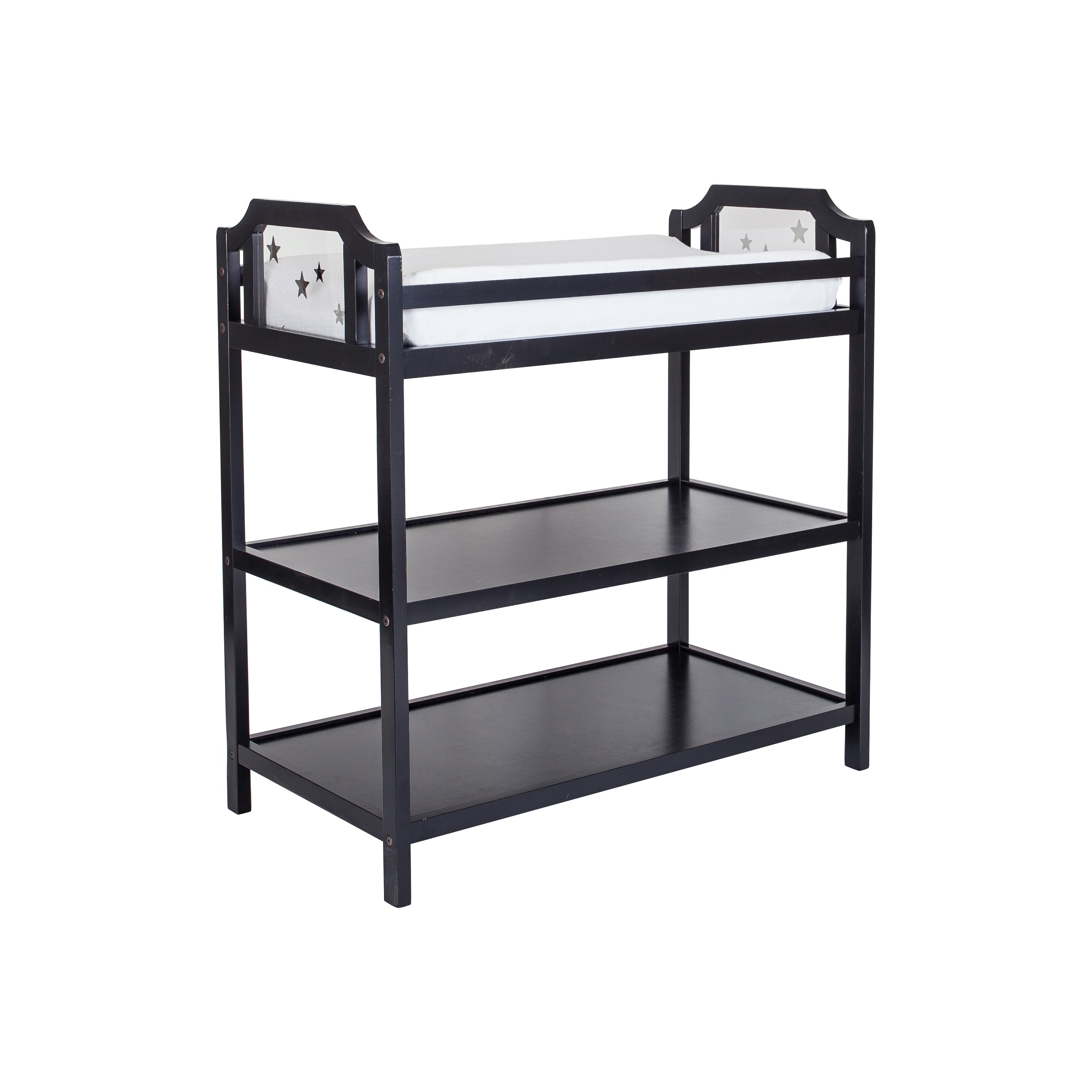 Celeste Changing Table Black | Premium Home Decor - Grand Goldman