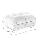 27 Ottoman - Light Coffee - Grand Goldman Shop