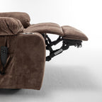 Lift Chair for Big and Tall Person with Inconvenient Legs: High Density Foam Lift Sofa with Heat and Massage, 2 Pockets, 2 Cup Holder, 2 Remote, 2 OKIN Motor - Grand Goldman Shop