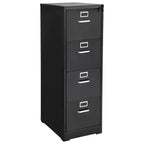 4 Drawer File Cabinet with Lock, Metal Vertical Filing Storage Cabinets for Home Office, Heavy-Duty Cabinet with Detachable H
